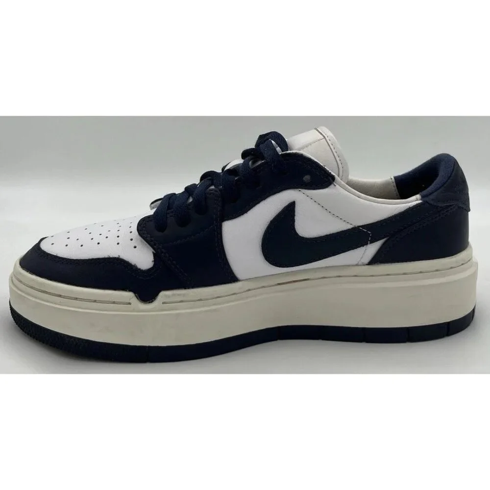 Nike Air Jordan 1 Low Elevate Women’s Size 10 Midnight Navy Sneakers DH7004-400 - Picture 7 of 11